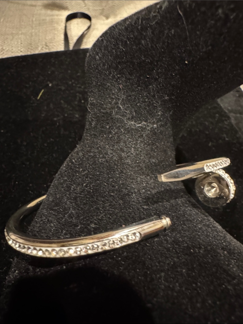 Cartier All Bling Nail Bracelet - Women's Fashion Jewelry - Picture 4 of 7